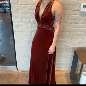 Revelry - Dylan - Velvet - Terracotta - 2